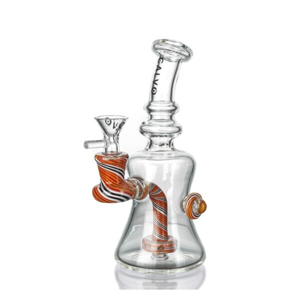 Bong de borosilicato - CALVO - Rig Wig Wag (Naranjo)