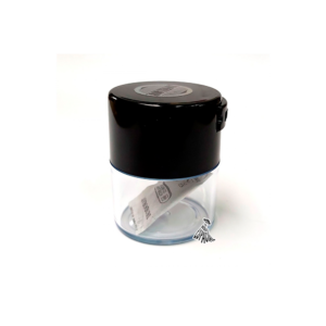 AIRTIGHT - Contenedor 120 ml (Transparente y Negro)