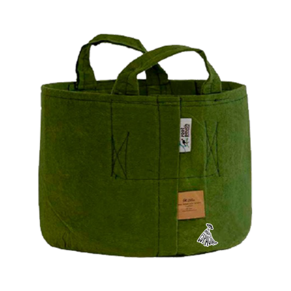 ROOT POUCH - Maceta Textil Reciclada 39 litros (Verde)