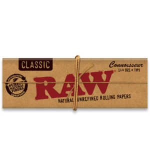 RAW - Papelillos Classic Connoisseur (1 ¼ + Tips)