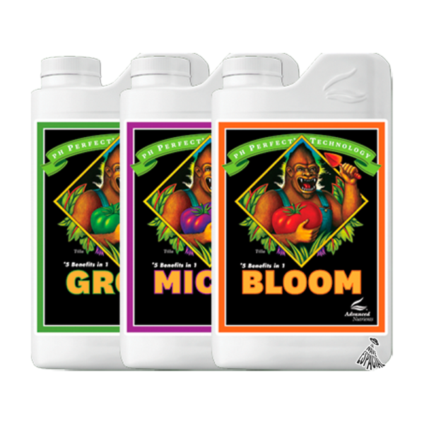 ADVANCED NUTRIENTS - Grow + Bloom + Micro (3 litros)