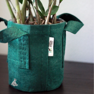 ROOT POUCH - Maceta Textil Reciclada 3.8 litros (Verde)