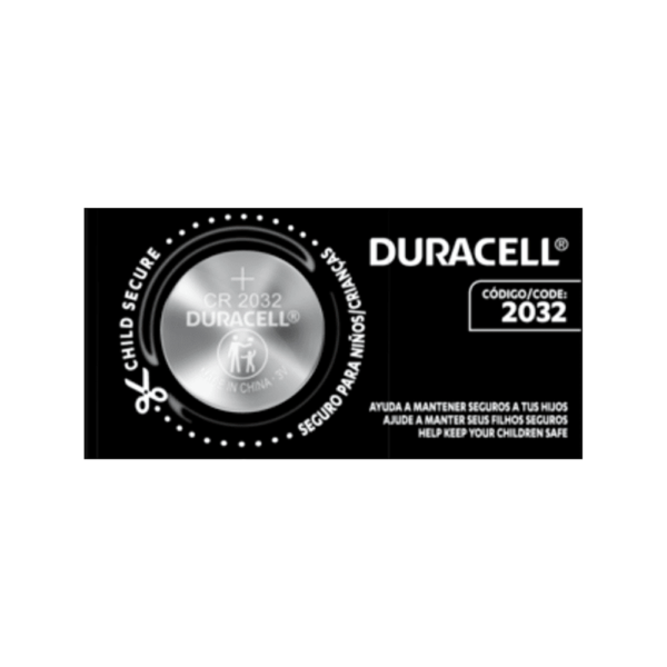 DURACELL - Pila de Litio (CR 2032)