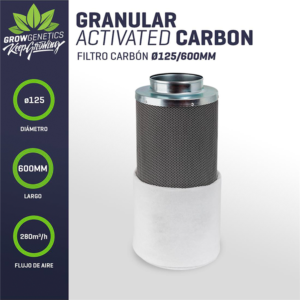 GROW GENETICS - Filtro de carbón 125x600