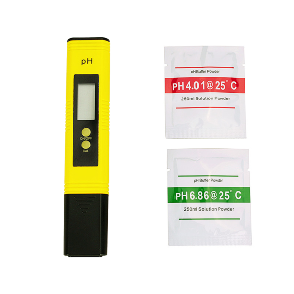 Medidor de pH (Amarillo)