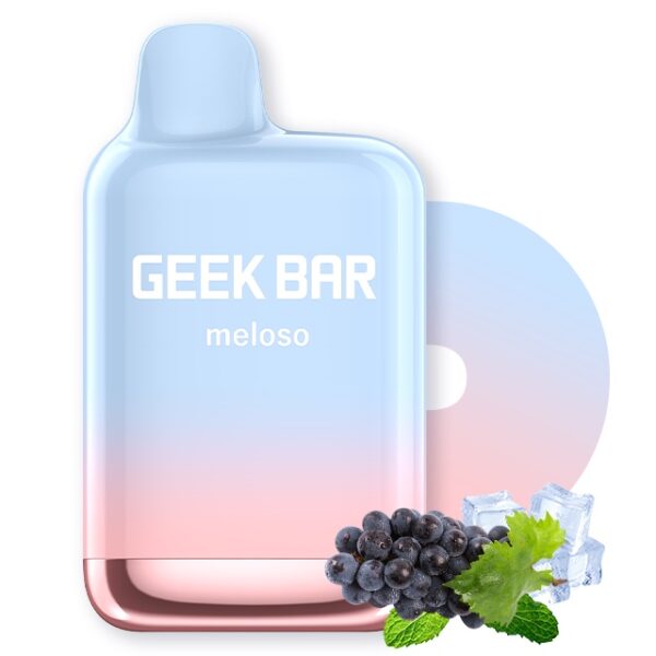 GEEK BAR - Meloso Max 9.000 puff (Grape Ice)