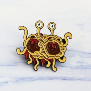 Pin Monstruo del Espagueti Volador