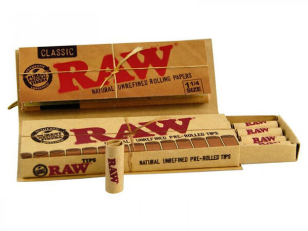 RAW - Papelillos Classic Connoisseur (1¼ + Tips enrolados)