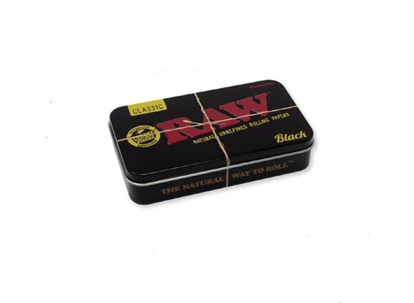 RAW - Tin Box Classic Black