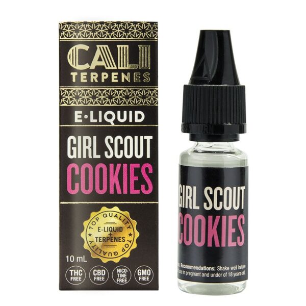 CALI TERPENES - E-Liquid con Terpenos Girl Scout Cookies (10 ml)