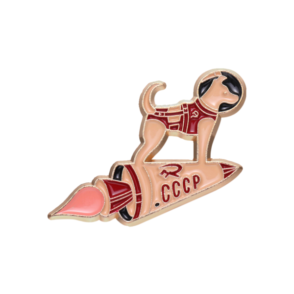 Pin CCCP Laika