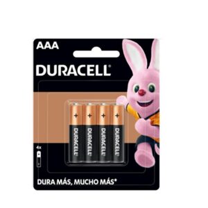 DURACELL - Pilas Alcalinas AAA (x4)