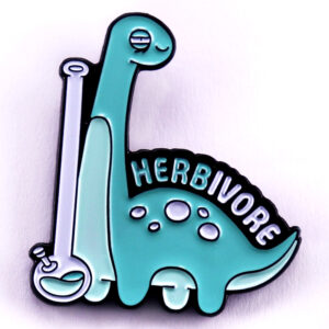 Pin Dinosaurio Herbívoro