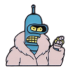 Pin Futurama Bender Rico