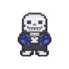 Pin Undertale Sans