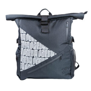 OZETA - Mochila Roll-Up (Negro)