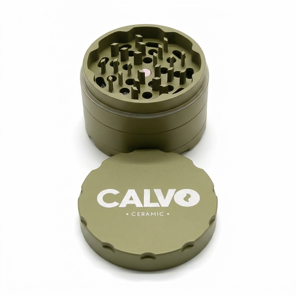 CALVO - Moledor Cerámico 63 mm (Oliva)