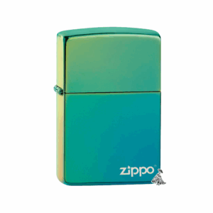 ZIPPO - Classic High Polish Teal Zippo Logo (49191ZL)