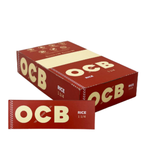 OCB - Display Papelillos Arroz (1 ¼) (25 libros x 50 papelillos)