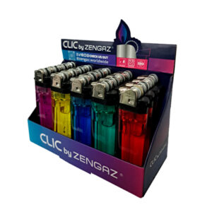 ZENGAZ - Display Encendedor Clic (20 encendedores)