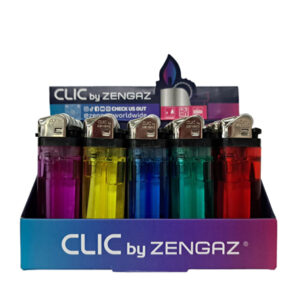 ZENGAZ - Display Encendedor Clic (20 encendedores)