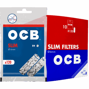 OCB - Display Filtros Slim (6 mm) (10 sobres x 120 filtros)