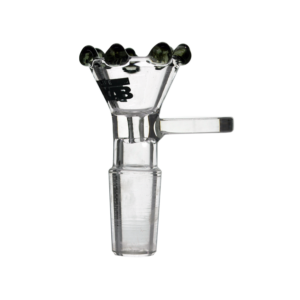 BONGLAB - Quemador Macho 14 mm Perlas (Negro)