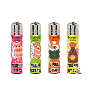 CLIPPER - Sushi Sentences (4 Encendedores)