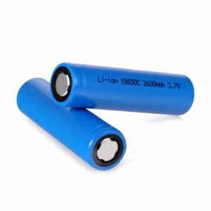 Batería Recargable 18650 2600 mAh 3.7 V flat head (2 unidades)