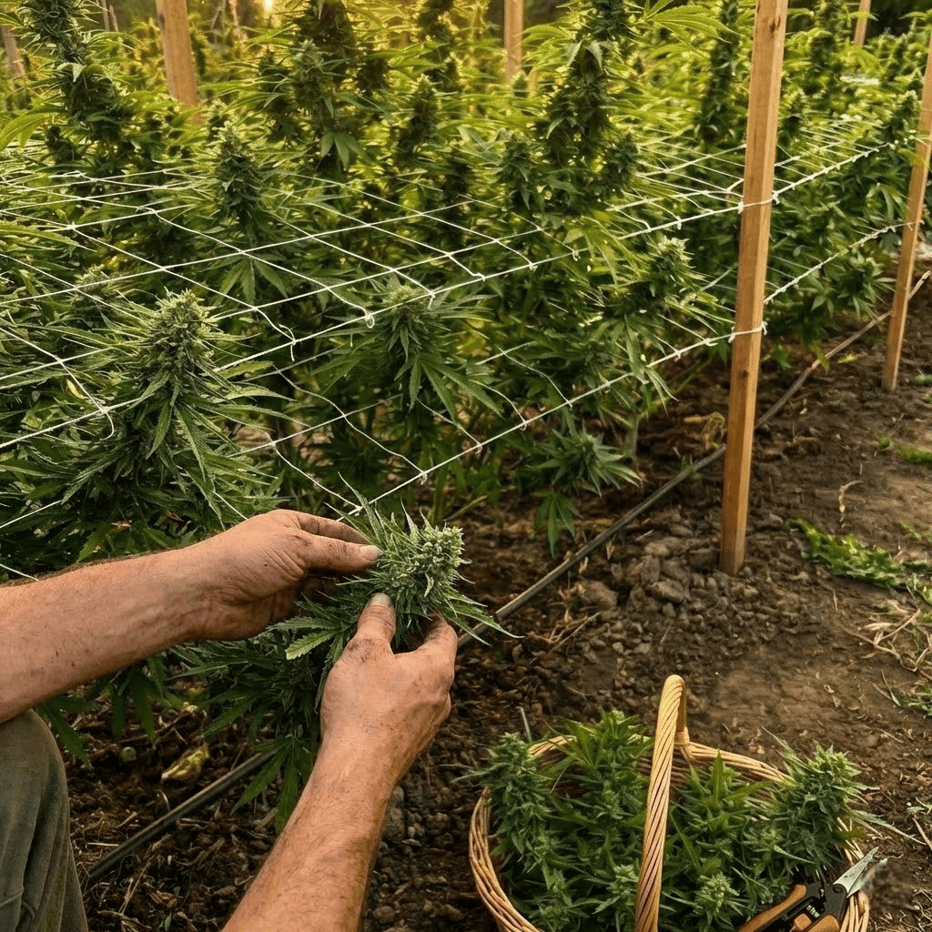 KASVI - Malla Scrog (1.5 x 4.5 m)