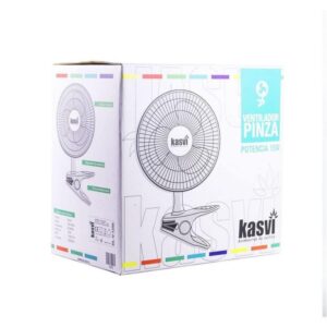 KASVI - Ventilador Pinza (15 cm / 15 W)