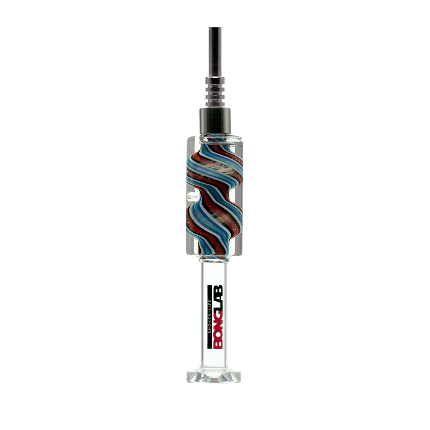 BONGLAB - Nectar Collector Slim (Rojo/Azul) - Imagen 2