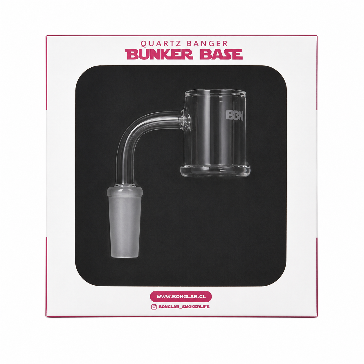 BONGLAB - Banger Bunker Base (14 mm macho / 90°) - Imagen 3