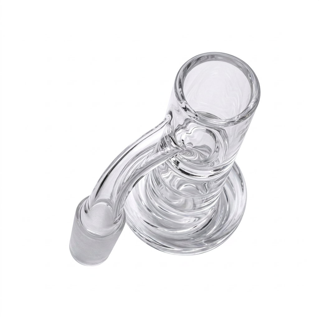 BONGLAB - Banger Flat Base (14 mm macho / 90°) - Imagen 2