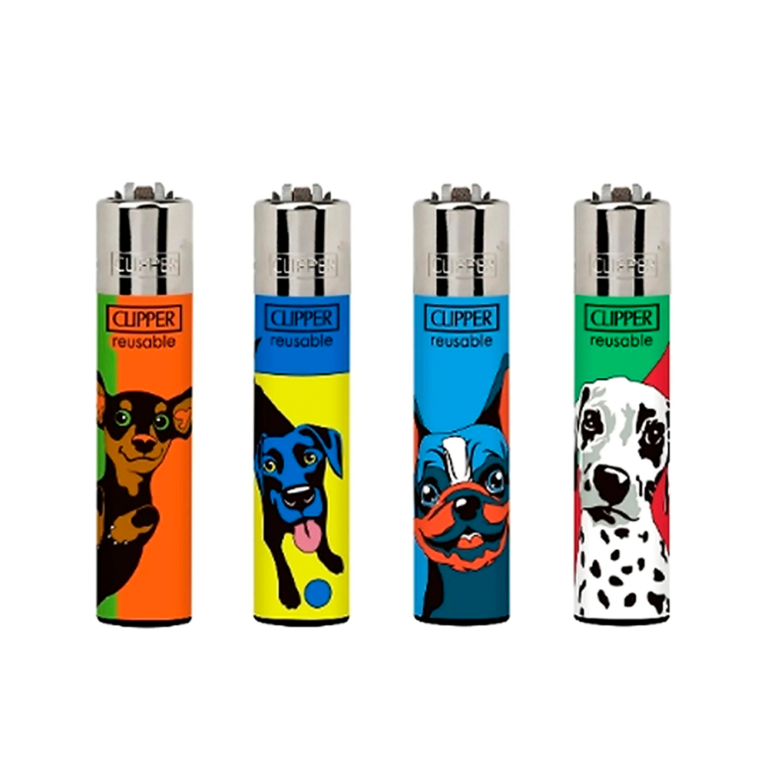 CLIPPER - Perros Pop Art (Colección x4) - La Nave Espacial