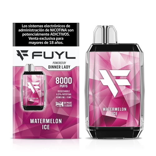 FUYL - Vaper 4.5% Nicotina 15 ml 8.000 puff (Sandía Ice)