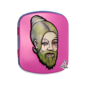 LION ROLLING CIRCUS - Mini Tin Box (Rosado)