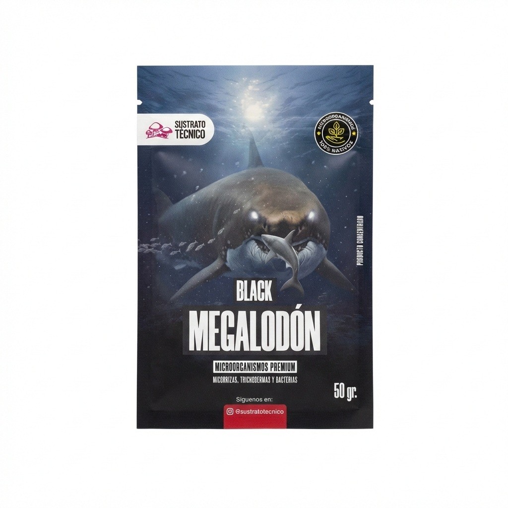 SUSTRATO TÉCNICO - Black Megalodón (50 g)